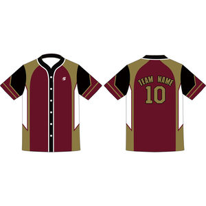 ชุดเครื่องแบบเบสบอลสำหรับผู้ชายชุดเสื้อซอฟต์บอลเสื้อเจอร์ซีย์ลายตาข่ายเปล่าออกแบบโลโก้ได้ตามต้องการ2025 - Product Image 4