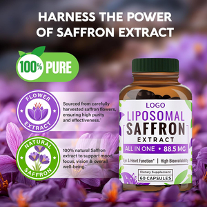 Biologische Rode Saffraanmix Groothandel Geavanceerde Supplementen Bololie Zaden Saffraancapsules Voor Afslanken Verbeteren Energie En Stemming - Product Image 3