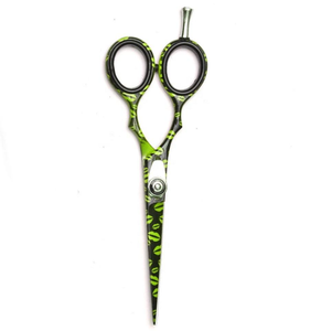 Ciseaux de coiffure de salon réglables en acier inoxydable avec repose-doigt et vis réglable - Product Image 3