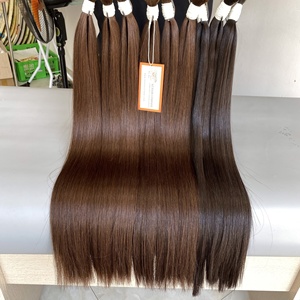 Extensiones de cabello humano virgen a granel de grado premium 100%, extensiones de cabello vietnamita crudo, precio al por mayor de fábrica - Product Image 6