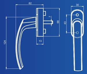 Tirador ventana Munih - Product Image 2