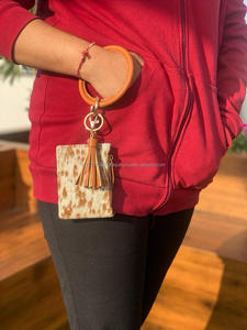 มาใหม่หนัง Cowhide จริงผู้ถือบัตร ATM สไตล์คลัทช์กระเป๋าสตางค์หนังสไตล์ตะวันตก U Nisex คลัทช์เหรียญคลัทช์ - Product Image 3