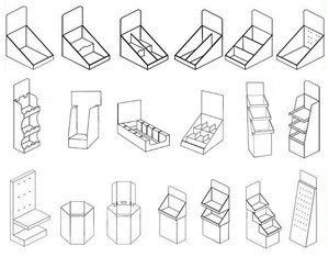 Custom Automatic Assembly <strong>Pop</strong> up Beverages Counter Corrugated Cardboard Drinks <strong>Display</strong> <strong>Stand</strong> for Supermarket - Product Image 6