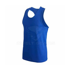Wholesale <b>Men</b> Boxing Vest Polyester <b>Men</b> Boxing Wear <b>Singlets</b> - Product Image 3