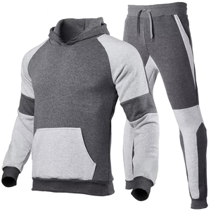 2025 qualité supérieure hommes formation Jogging porter Logo personnalisé impression Fitness Polyester coton survêtements ensemble Style - Product Image 4