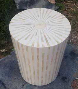 Mesa Auxiliar con Incrustaciones de Hueso Craft Valley AK-822, Diseño Moderno y Artístico, Muebles de Primera Calidad para una Decoración del Hogar Sofisticada - Product Image 4