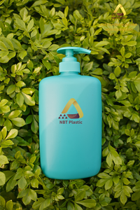 NBT Bouteille de lotion en plastique HDPE 1000ml Bouteille ronde de shampoing vide en plastique pour animaux de compagnie Emballage pour les soins de la peau - Product Image 6