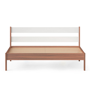 BLUEWUD Roverb Cama Queen Size de madera de ingeniería sin caja de almacenamiento para muebles de dormitorio para el hogar - Product Image 4