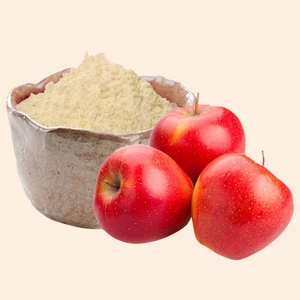 Suministro a granel de polvo de manzana con envío gratis | Etiquetado privado disponible | Grado alimenticio y cosmético | Producto DE LA India - Product Image 1