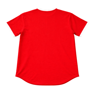 Kappa Alpha Psi Red Premium <b>Henley</b> <b>Shirt</b> True To Size Soft Cotton Blend Button Placket Embroidered Greek Letter Crest - Product Image 5