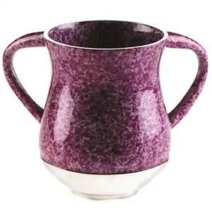 Poly Resin Hand <strong>Wash</strong> Cup with <strong>Twin</strong> Handles for Bathroom Shelf Storage and Daily Cleaning Use - Product Image 5
