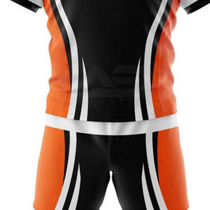 Uniforme de rugby unisexe respirant dernière conception ensembles de sports de plein air vêtements de football à basse quantité minimale de commande - Product Image 6