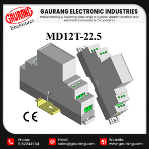 Meilleur boîtier de commande compact polyvalent 12T-22.5 Boîtiers modulaires sur rail Din avec protection IP66 Boîtiers électroniques et d'instruments - Product Image 2