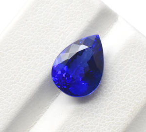 Natural tanzanite Pear Loose Gemstone Faceted Pear <b>Cut</b> <b>Stone</b> AAA Tanzanite Pear December Birth <b>Stone</b> - Product Image 1