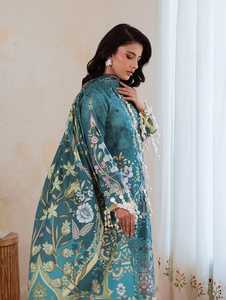 Nouvelle tendance Punjabi et pakistanaise à manches longues broderie femmes costume Salwar Kameez pelouse pour vêtements de fête et mariages - Product Image 3