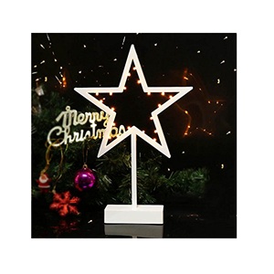 Multiple Shapes <b>Star</b> Christmas Decoration Wood Ornaments Wedding Gifts Wholesale Supplies Xmas Table Decor Craft Party - Product Image 4