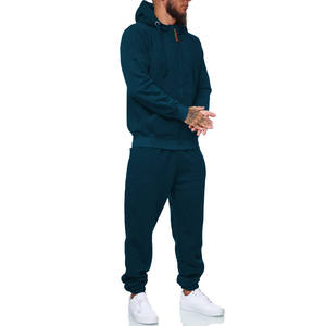 Conjunto Deportivo de Dos Piezas con Capucha para Hombre 2026, de Alta Calidad, con Logotipo Personalizado Impreso, Color Sólido, para Correr - Product Image 2