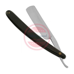 Cuchilla de acero recta para peluquero, maquinilla de afeitar para salón, maquinillas de afeitar afiladas - Product Image 4
