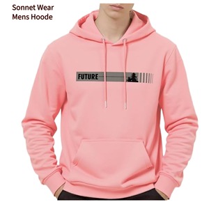 Sudaderas con capucha con estampado de logotipo personalizado para hombre - Product Image 3