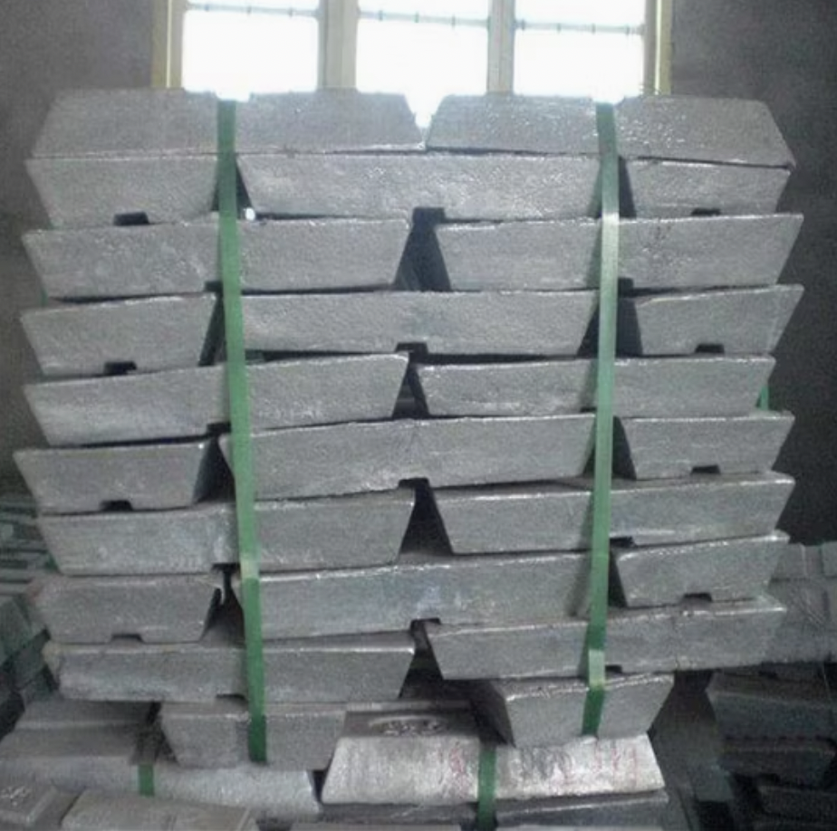 Zinc Ingots with Purity 99.995% Unit Weight
