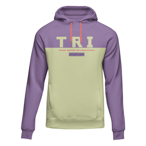 Hermosa Sudadera con capucha de lana bordada en dos tonos personalizada para hombre, moda de invierno ecológica de alta calidad, buen precio directo - Product Image 1