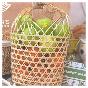 Cesta de Regalo de Bambú, Cesta Artesanal de Bambú para Conjuntos de Regalo, Uso Promocional y Decoración del Hogar, Vietnam - Product Image 3