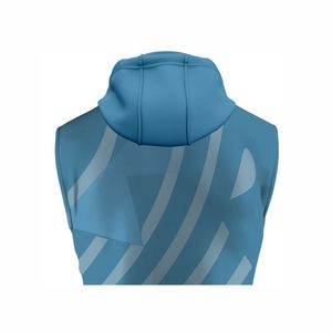 Buena calidad Diseña tus propias sudaderas con capucha de sublimación Sudadera con capucha suave Sudadera con capucha ajustada sin mangas - Product Image 5