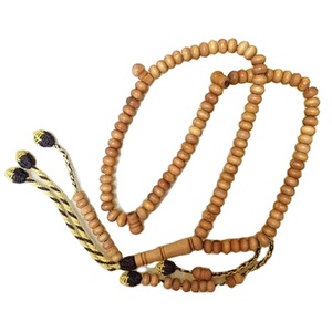 โมร็อกโก Oud 99 รอบลูกปัดอธิษฐานอิสลาม Rosary Masbaha Tasbih ทําด้วยมือ 14 M - Product Image 1