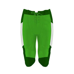 Uniforme de football américain personnalisé pour hommes, ensemble maillot vert avec pantalon, vêtements de sport d'équipe en sergé, vente en gros - Product Image 6
