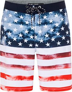 Shorts de bain personnalisés pour hommes avec votre logo – Short de plage en polyester sur mesure pour le surf - Product Image 1