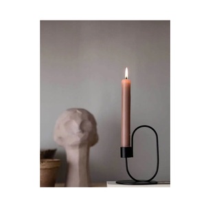 Porte-bougie en métal artistique en forme de bougie chauffe-plat pour diffuser une lumière chaude et paisible dans les salons, les chambres à coucher et les rassemblements festifs - Product Image 3
