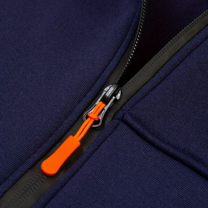 <b>Men's</b> Custom Logo Printed Oversize Cotton <b>Hoodie</b> Pullover Style With Zipper for Autumn Season 500 Gsm Weight Clothing - Product Image 5