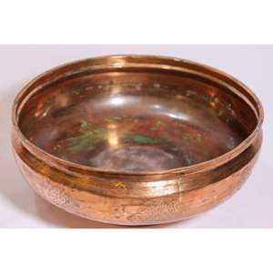 ชามทองแดงราคาไม่แพงพร้อมคราบโบราณสำหรับของขวัญที่มีอยู่ในจากคอลเลกชันของนักออกแบบในราคาที่ถูก - Product Image 6