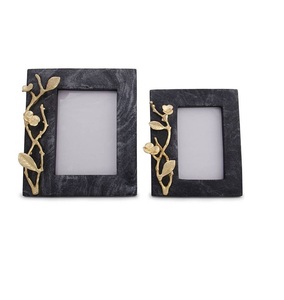 Decorative premium metal <b>glass</b> <b>photo</b> <b>frame</b> with artistic craftsmanship perfect for timeless and elegant interiors - Product Image 1