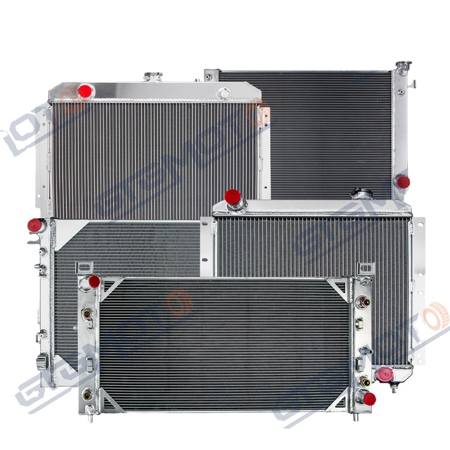 GTGMOTO Aluminium Radiator for Jeep Ford Dodge GMC Honda Chevrolet Chevy Chrysler HOLDEN Mazda NISSAN VOLKSWAGEN Car Radiator