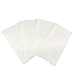 Serviettes en tissu blanc 1 pli 2 plis de haute qualité pour la restauration, les fêtes et les événements-Paquet de 650g - Product Image 2