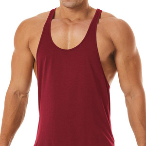 Débardeur de sport personnalisé pour hommes grande taille respirant sans manches col en O Débardeur de sport Fitness Singlet Workout Muscle Bodybuilding Débardeur pour hommes - Product Image 5