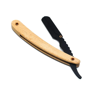 IMANS ENTERPRISES Maquinilla de Afeitar Profesional de Acero Inoxidable de Una Sola Hoja Plegable para Hombre, Mango de Plástico Rojo, Grado A+ - Product Image 3