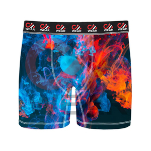 กางเกงขาสั้นบ็อกเซอร์ของผู้ชายกางเกงบ็อกเซอร์แห้งเร็วผ้าคอตตอน100% สตรีทสูงแฟชั่น2023สั่งทำได้ - Product Image 5