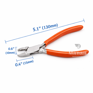 Pince coupante en acier inoxydable pour la fabrication de bijoux, coupe-fil de précision, outil de coupe à extrémité - Product Image 4