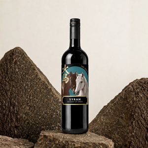 Fire Horse - Vino Rosso | 100% Syrah 13-13,5% ABV 750ml |   Vino Rosso Spagnolo Premium - Product Image 2