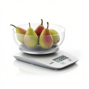 Balance de cuisine blanche KS1060 5 kg pour mesurer les ingrédients et plus encore ! - Product Image 3