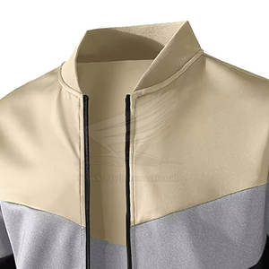 Veste Letterman personnalisée avec logo sur le devant, style High Street, best-seller, mélange laine/coton, veste d'hiver de haute qualité, respirante - Product Image 3