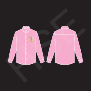 Camisa de Vestir de Algodón Multicolor con Logotipo Personalizado Bordado - Product Image 2