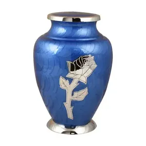 Royal Best Selling Metal European Style Adult Cremation Urn with <b>Keepsake</b> <b>Memorial</b> Ashes Storage - Product Image 1