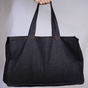 Bolso de compras de lona reutilizable, respetuoso con el medio ambiente, bolso de hombro promocional para mujer con cremallera y logotipo impreso de algodón orgánico personalizado barato - Product Image 1