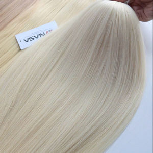 High Quality Virgin <b>Hair</b> <b>Extensions</b> <b>Light</b> <b>Color</b> Silky Straight Wave Fast Shipping Vietnam Big Wholesale Bulk All Natural Wave - Product Image 1