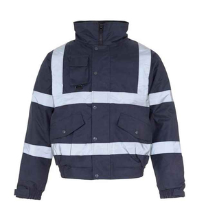 Chaqueta DE SEGURIDAD DE bombardero de alta visibilidad, ropa de trabajo personalizada, ropa de trabajo reflectante de alta visibilidad, chaqueta y abrigos de seguridad para hombres en carretera - Product Image 6