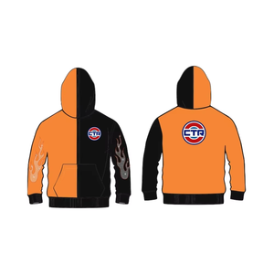 100% Cotton Solid Full Zip-up <b>Hoodie</b> with Embroidery and Breathable Fabric Winter ODM Digital Printing - Product Image 1
