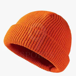 Jacquard 2025 nouveau Design 100% laine bas prix bonnet chapeaux OEM Service vente en gros sur mesure bonnet chapeaux - Product Image 3